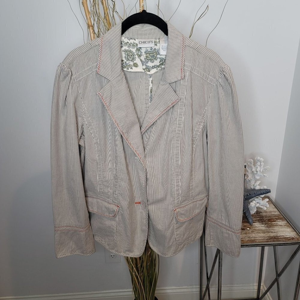Chico's Blazer Womens‎ 2 (Large)